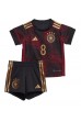 Fotbalové Dres Německo Leon Goretzka #8 Dětské Venkovní Oblečení MS 2022 Krátký Rukáv (+ trenýrky)